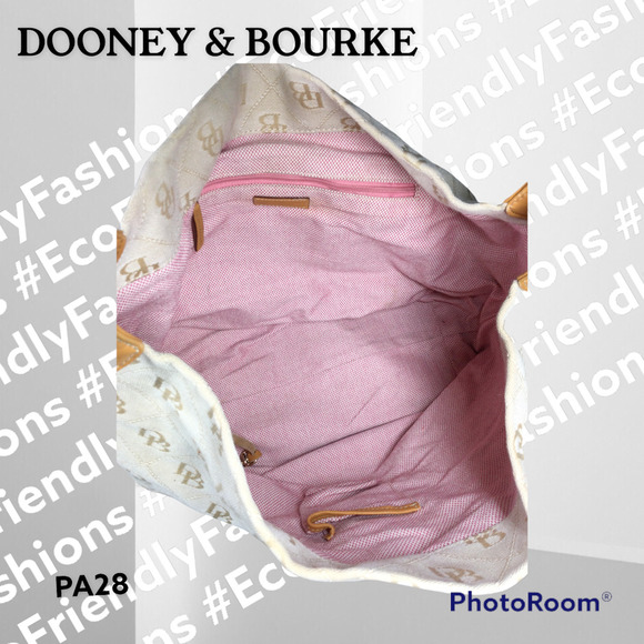 Dooney & Bourke Signature Quilt Logo-Lock Medium Sac Handbag, Created for Macy's - Picture 9 of 10